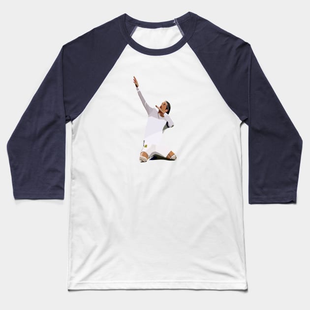 Real Madrid's Sergio Ramos Baseball T-Shirt by Webbed Toe Design's
